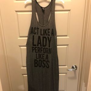 Maxi sassy stretchy dress!